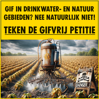 Gifvrije drinkwater- en natuurgebieden petitie